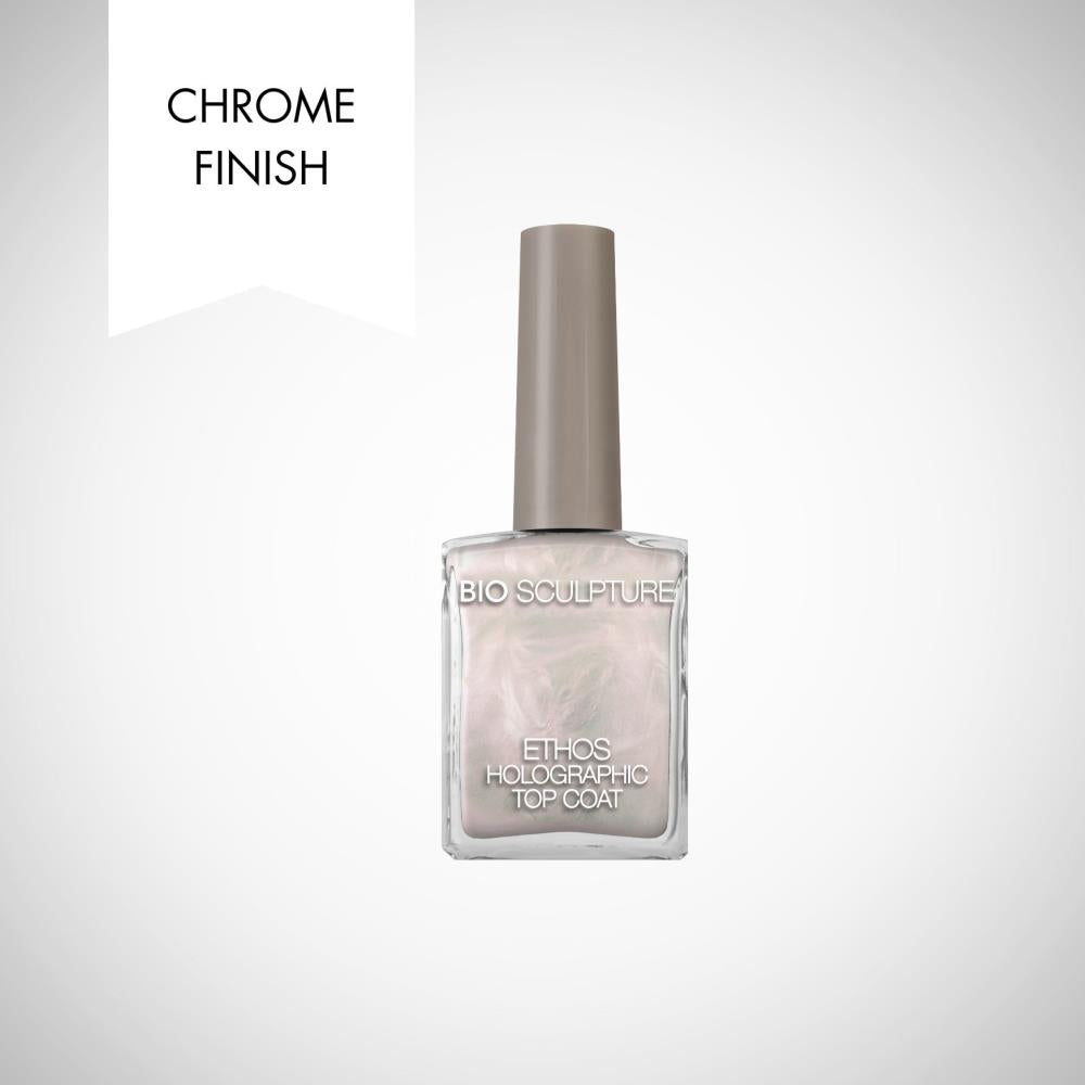 ETHOS Holographic Top Coat – schimmernder Überlack mit holografischem Glanz-Effekt