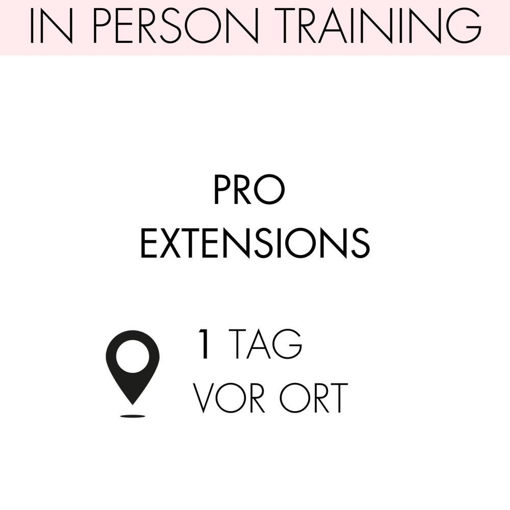 PRO EXTENSIONS MASTERCLASS - 1 TAG