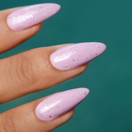 EVO RAINBOW FLAKES GLOSS TOP COAT 14 ml