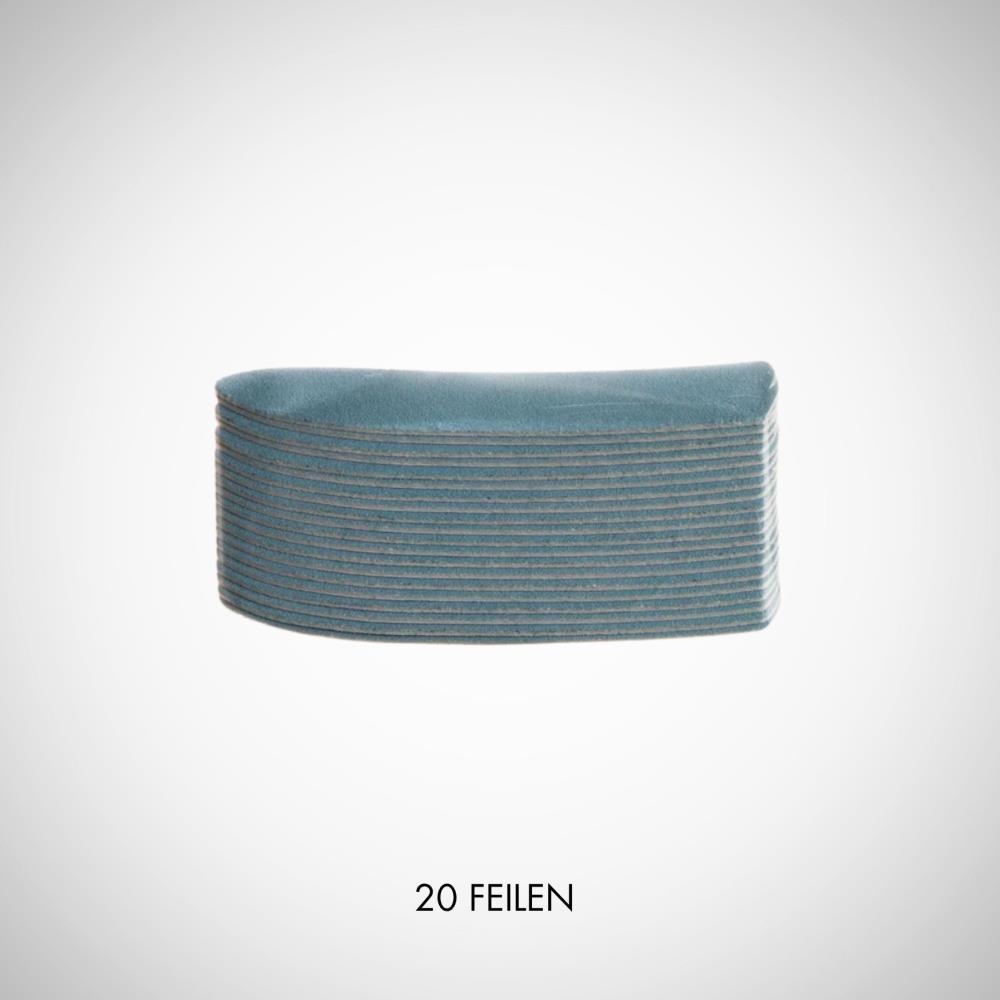 BLUE FILE PATCH 100 GRIT MULTIPACK 20 STÜCK