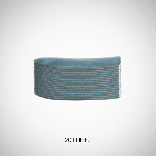 BLUE FILE PATCH 100 GRIT MULTIPACK 20 STÜCK