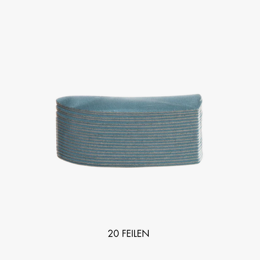 BLUE FILE PATCH 100 GRIT MULTIPACK 20 STÜCK