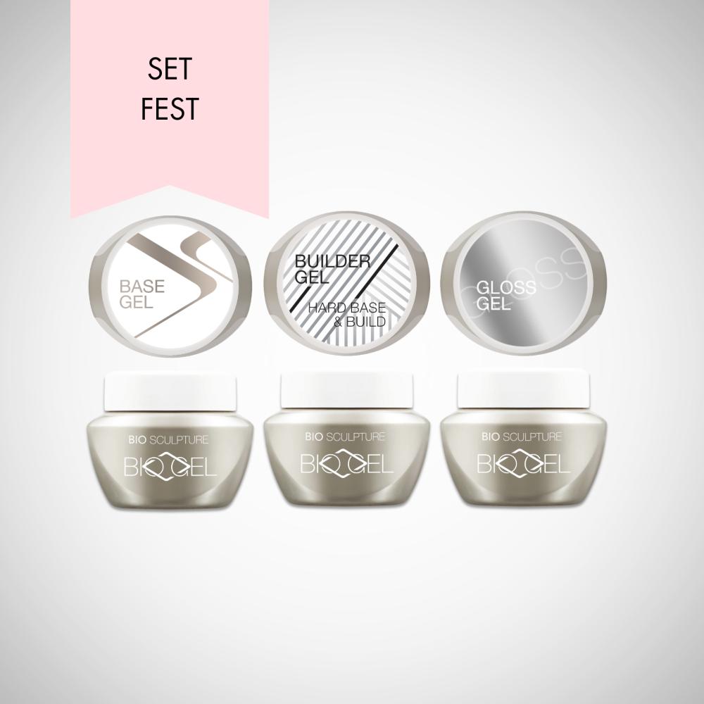 BIOGEL BASES SET FESTENÄGEL