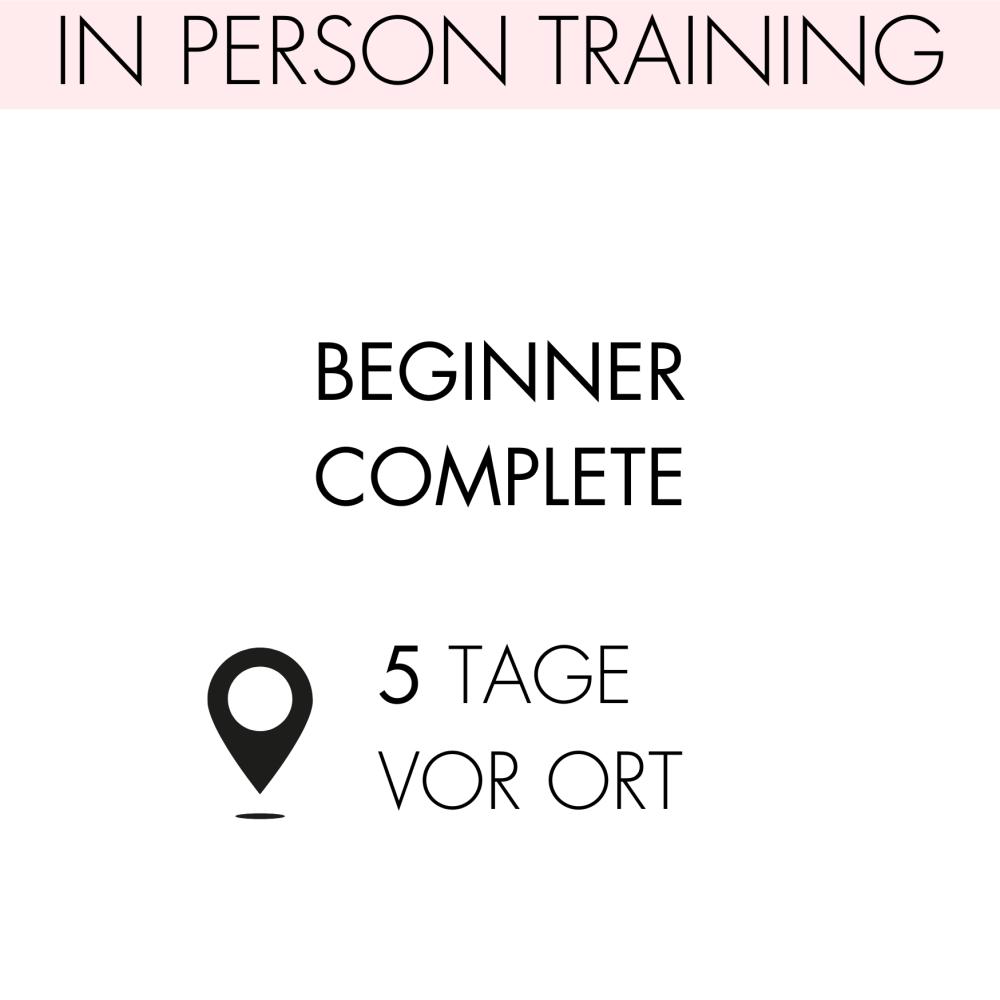 BEGINNER COMPLETE MASTERCLASS- 5 TAGE