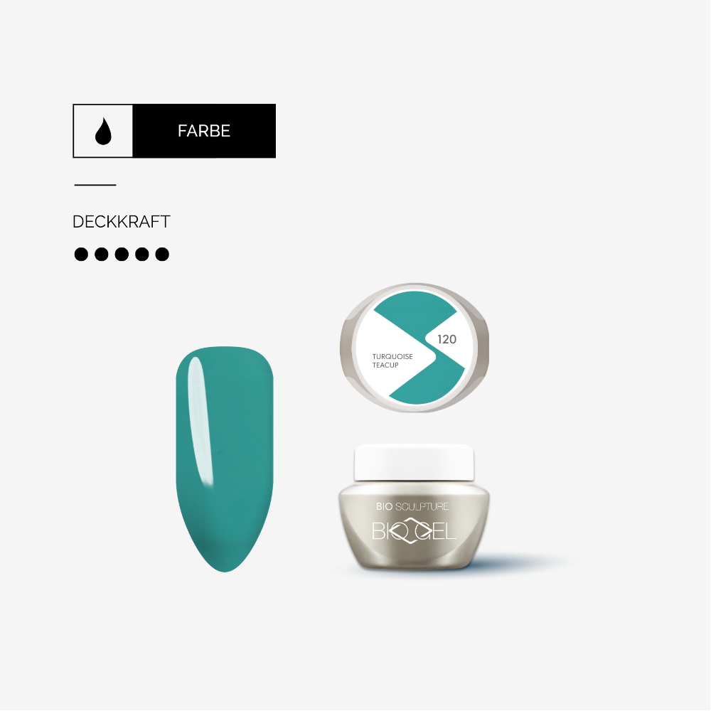 BIOGEL No. 120 TURQUOISE TEACUP