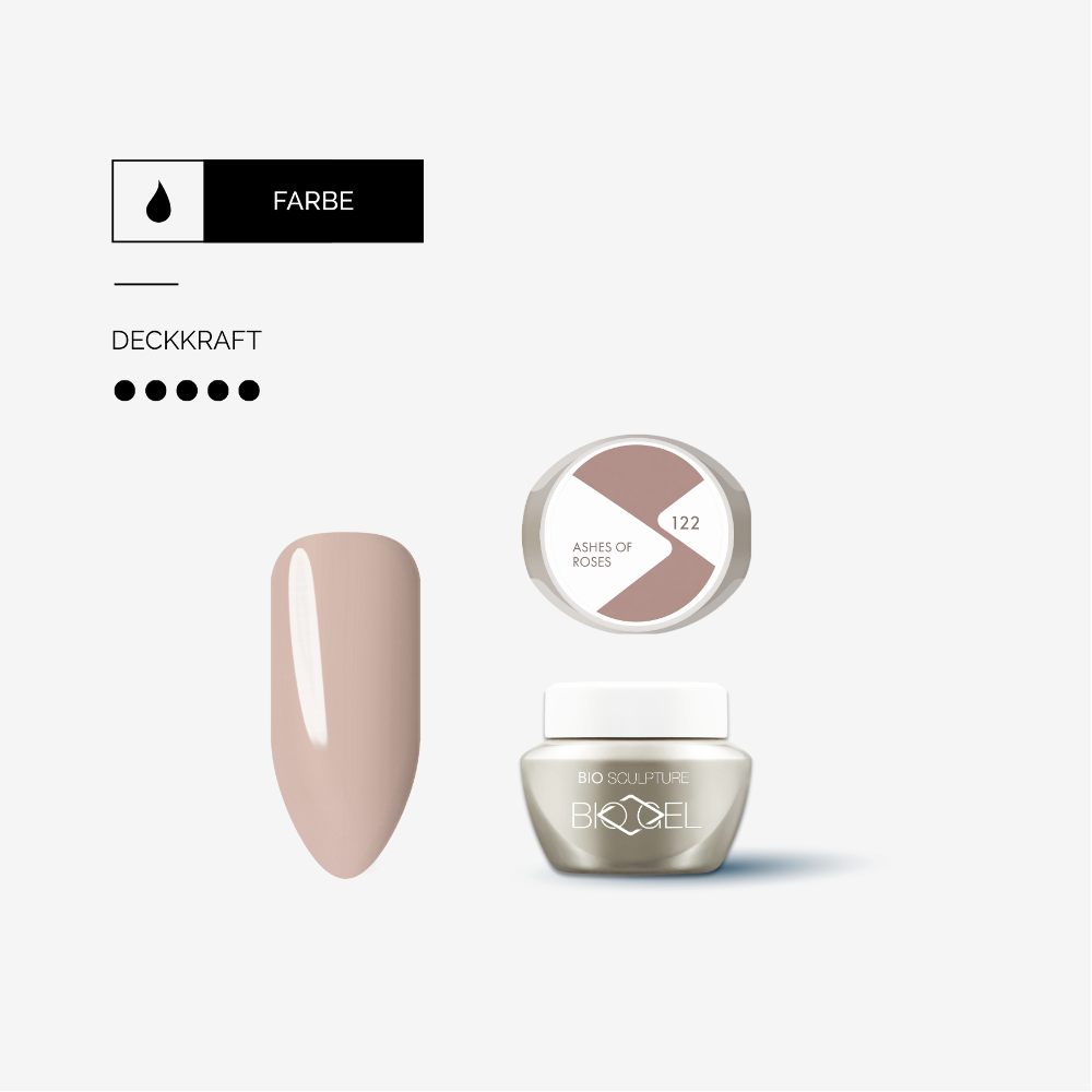 BIOGEL No. 122 ASHES OF ROSES