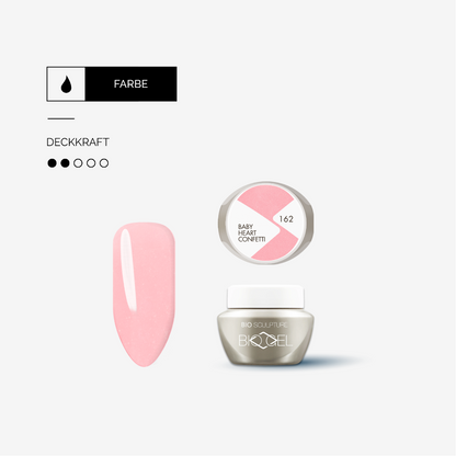 BIOGEL No. 162 BABY HEART CONFETTI