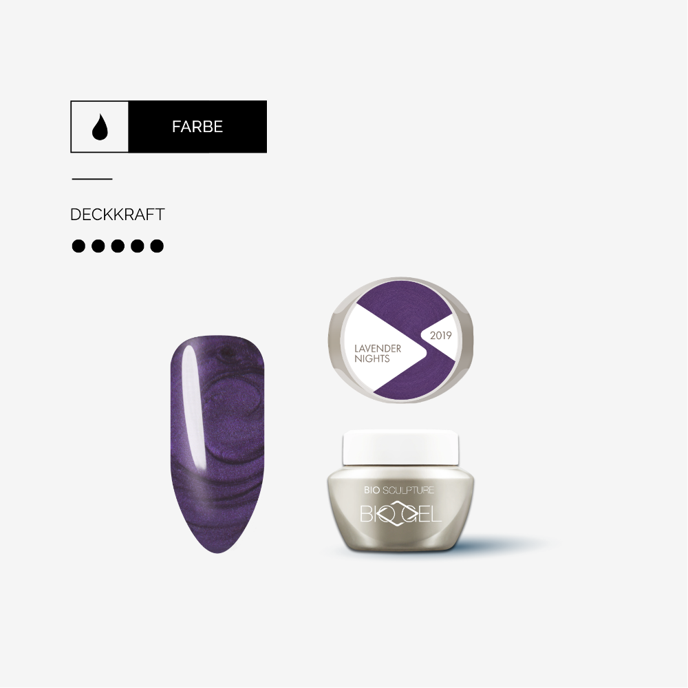 BIOGEL No. 2019 LAVENDER NIGHTS