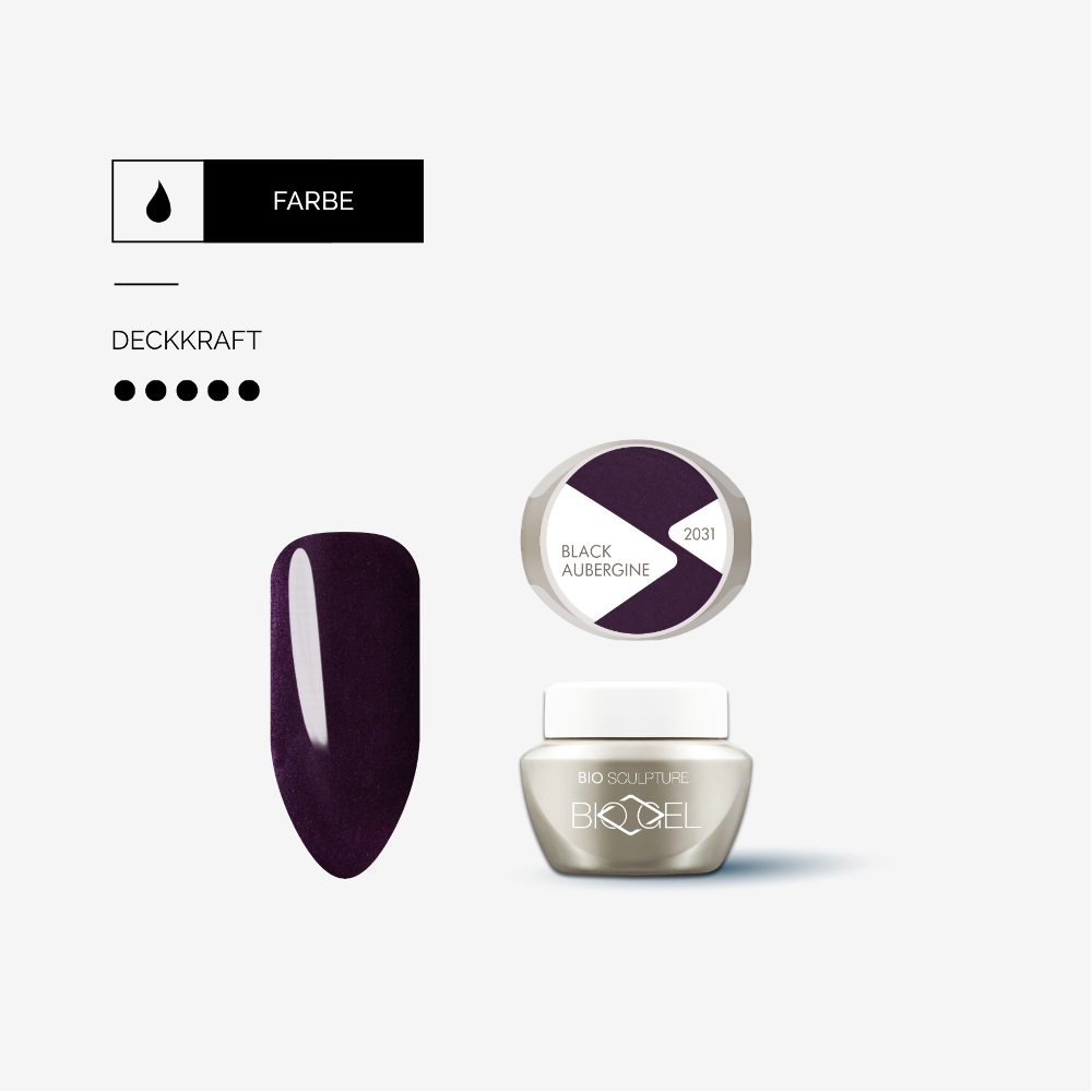 BIOGEL No. 2031 BLACK AUBERGINE