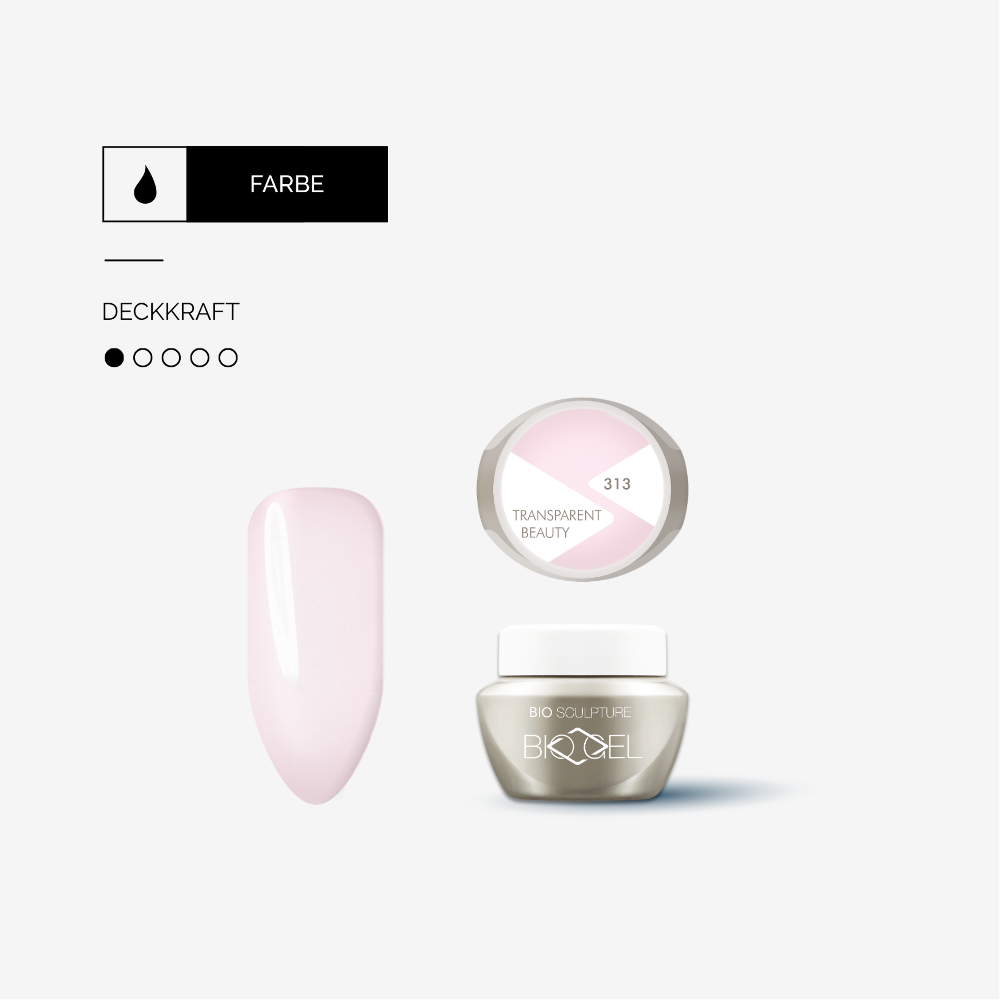 BIOGEL No. 313 TRANSPARENT BEAUTY