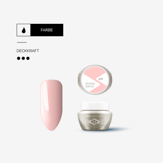 BIOGEL 343 Blushed Silence – transparentes Blush Pink