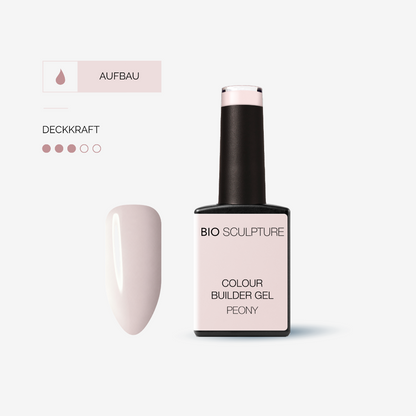 COLOUR BUILDER GEL PEONY - VORBESTELLUNG