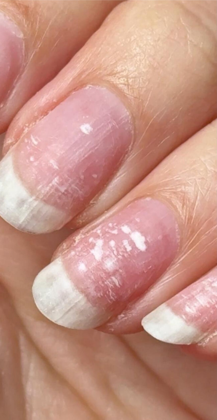 Naturnagel vor der Anwendung von BIO SCULPTURE Conditioning Gel
