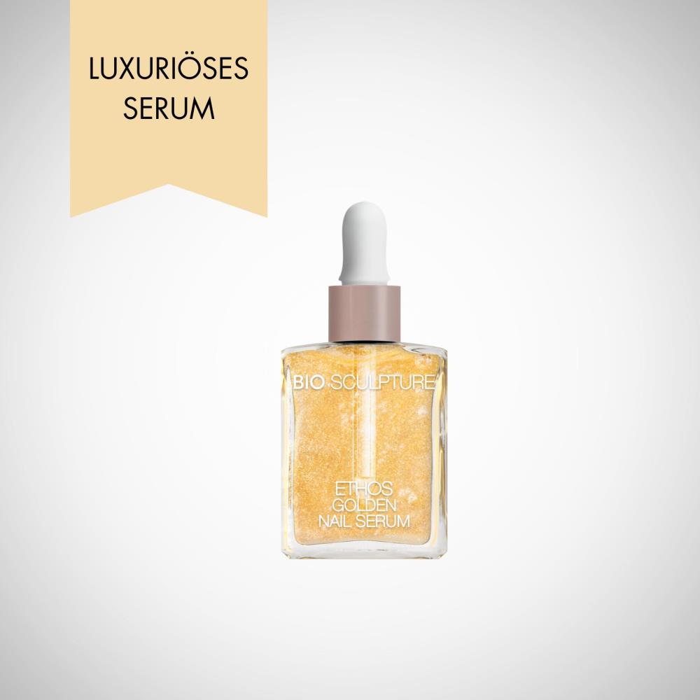 ETHOS Golden Nail Serum – revitalisierendes Serum mit Goldpartikeln für intensive Nagelpflege