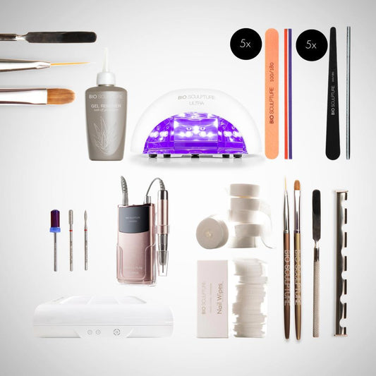 GEL ADD-ON MIT E-FILE ROSÉ-GOLD