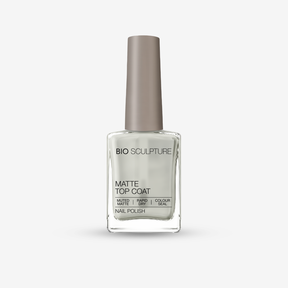 Bio Sculpture Matte Top Coat 15 ml – matter Überlack für Nagellack