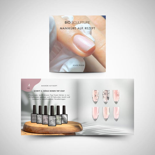 MANIKÜRE AUF REZEPT-BROSCHÜRE 10er SET