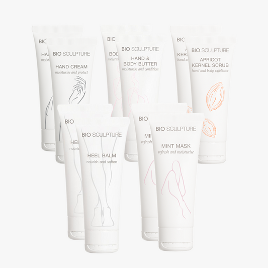 Bio Sculpture Luxury Spa Retail Set mit 10 Spa Produkten