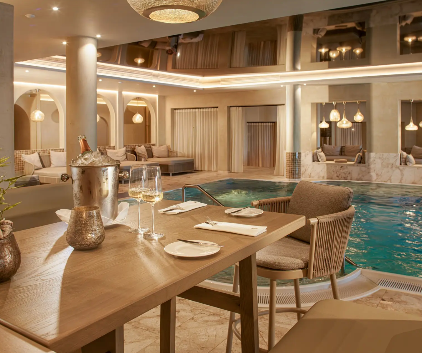 Alter Meierhof Wellnessbereich