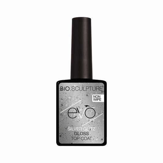 EVO SILVER GLITZ GLOSS TOP COAT 14 ml