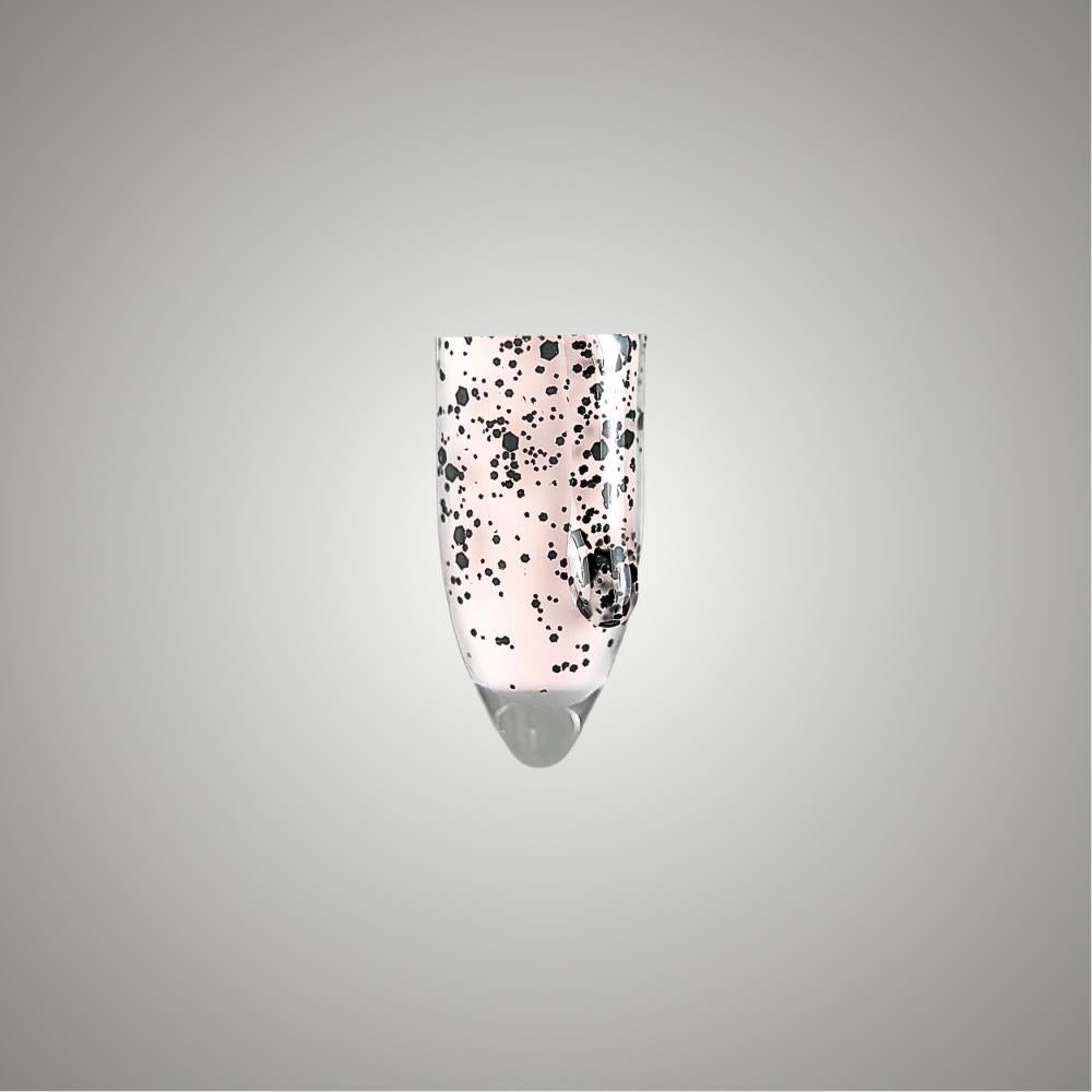 EVO SPECKLED BLACK MATTE TOP COAT 14 ml