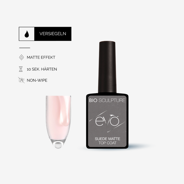EVO SUEDE MATTE TOP COAT 14 ml