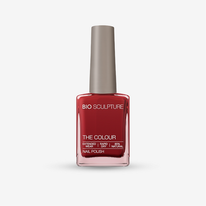 Bio Sculpture The Polish Cherry Ripe – leuchtender kirschroter Nagellack