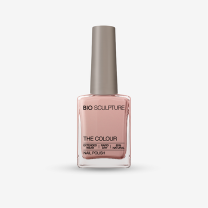 Bio Sculpture The Polish Classic Jacquard – Rosé-Nude-Nagellack mit warmem Beige