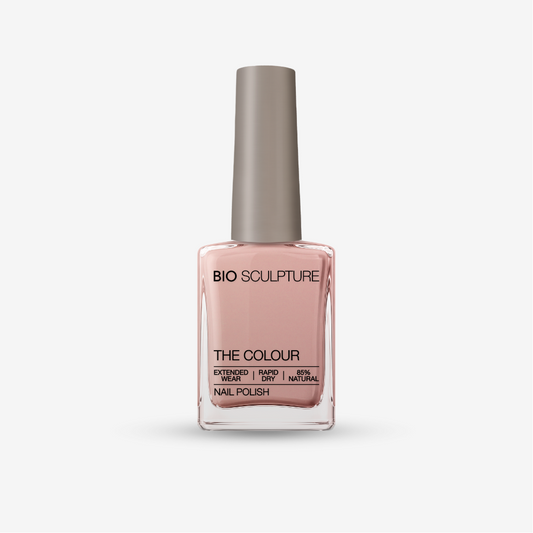 Bio Sculpture The Polish Classic Jacquard – Rosé-Nude-Nagellack mit warmem Beige