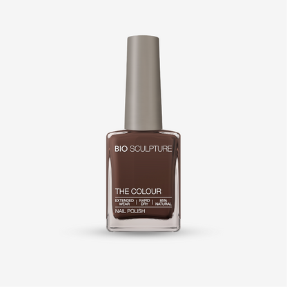 Bio Sculpture The Colour Courtney 15 ml – dunkelbrauner Nagellack in Schokoladenbraun