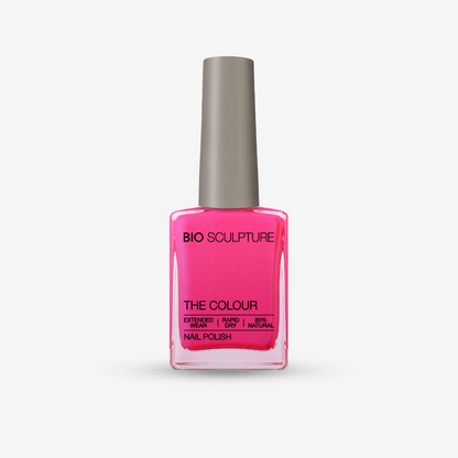 Bio Sculpture The Colour Jinkie Pink – strahlendes Neon-Pink mit Fuchsia-Unterton.