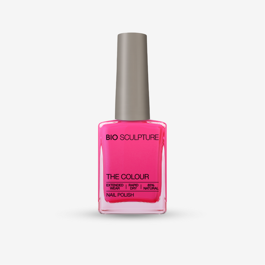 Bio Sculpture The Colour Jinkie Pink – strahlendes Neon-Pink mit Fuchsia-Unterton.