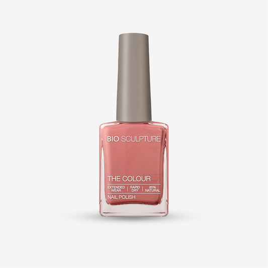 Bio Sculpture The Colour Jodi Rose – warmes Rosenholz-Rosa mit Korall- und Mauve-Nuancen.
