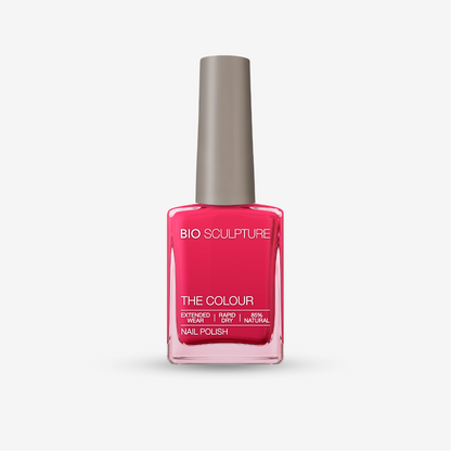 Bio Sculpture The Polish Paradise Pink – intensiver pinker Nagellack mit Himbeer-Unterton