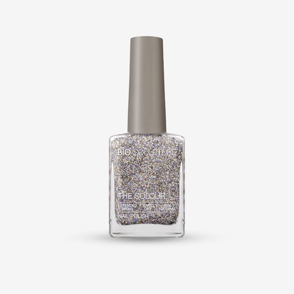 Bio Sculpture The Colour Popping Petals 15 ml – Nagellack mit feinem mehrfarbigem Glitzer