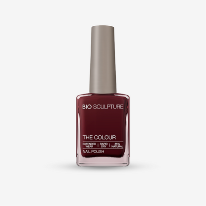 Bio Sculpture Port Wine – klassisches, sattes Bordeauxrot mit eleganter Farbtiefe. Zeitloser Nagella